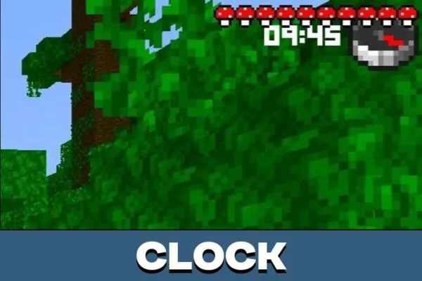 Clock from Ultramarine Texture Pack for Minecraft PE