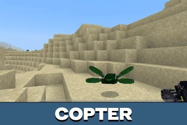 Copter from Future Boards Mod for Minecraft PE