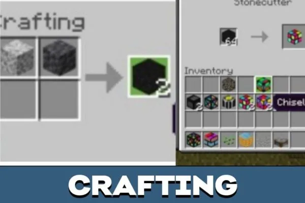 Crafting from Party Craft Mod for Minecraft PE