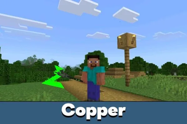 Axe from Cyber Craft Texture Pack for Minecraft PE