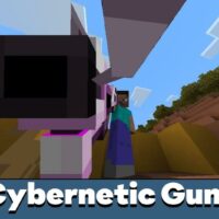 Cybernetic Guns Mod for Minecraft PE