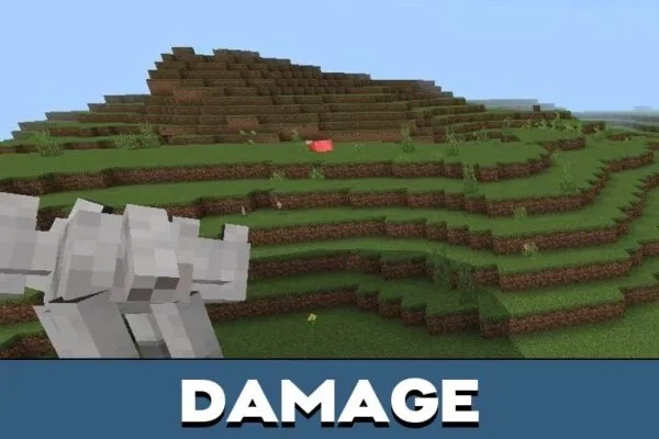 Damage from Cerberus Mod for Minecraft PE