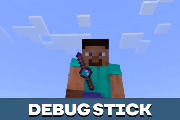 Debug Stick from Fight Mod for Minecraft PE