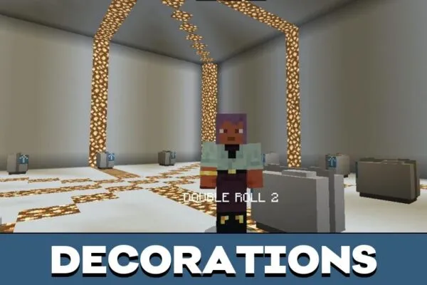 Decorations from World of Curses Mod for Minecraft PE