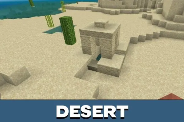 Desert from Simple Structures Mod for Minecraft PE