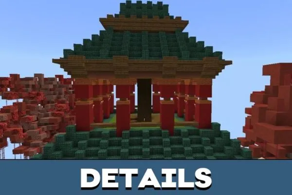 Details from Chinese Architecture Map for Minecraft PE