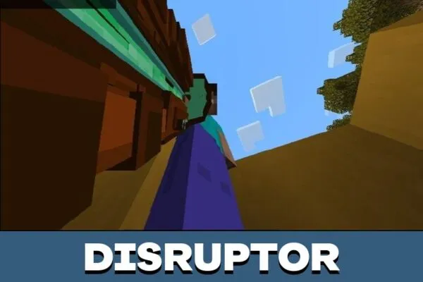 Disruptor from Cybernetic Guns Mod for Minecraft PE