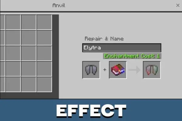 Effect from Enchantment Texture Pack for Minecraft PE