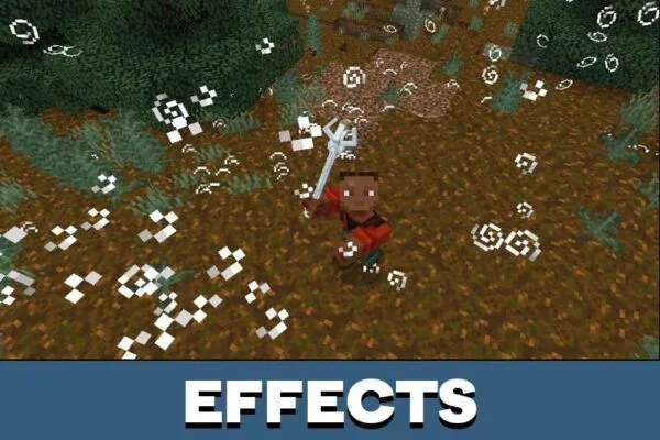 Effects from Air Magic Mod for Minecraft PE