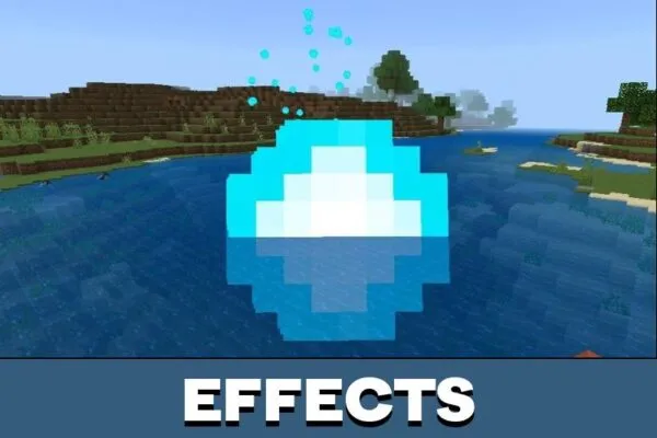 Effects from Goku Mod for Minecraft PE