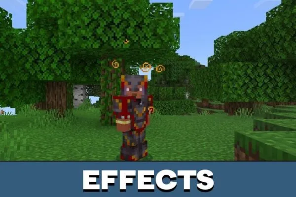 Effects from Magma Expansion Mod for Minecraft PE