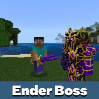 Enderman Boss Mod for Minecraft PE