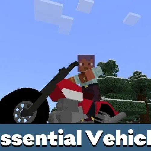 Essential Vehicles Mod for Minecraft PE