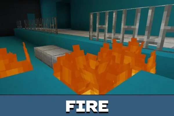 Fire from Poppy Playtime 3 Map for Minecraft PE