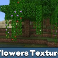 Flowers Texture Pack for Minecraft PE