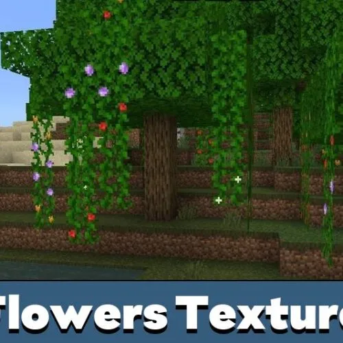 Flowers Texture Pack for Minecraft PE