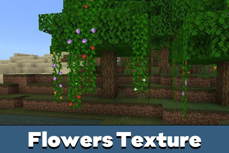 Download Flowers Texture Pack For Minecraft Pe - Flowers Texture Pack 