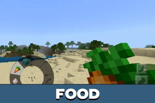 Food from Circular Hotbar Texture Pack for Minecraft PE