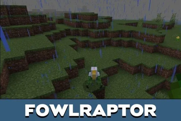 Fowlraptor from Magical Craft Map for Minecraft PE