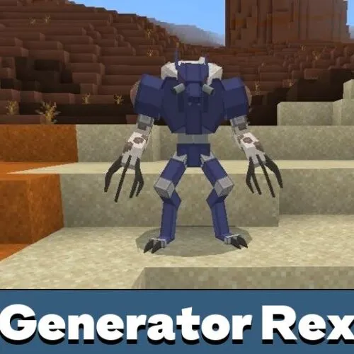 Generator Rex Mod for Minecraft PE