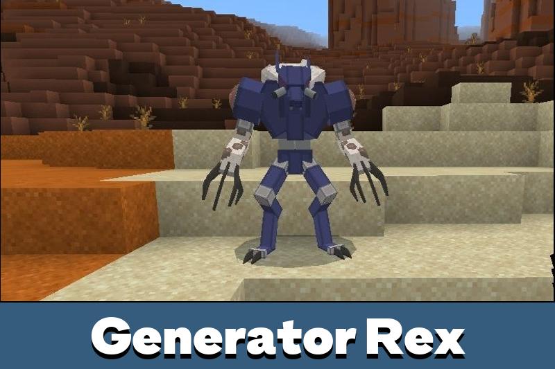 Download Generator Rex Mod for Minecraft PE - Generator Rex Mod for MCPE