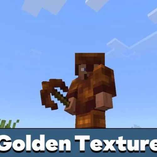 Golden Texture Pack for Minecraft PE