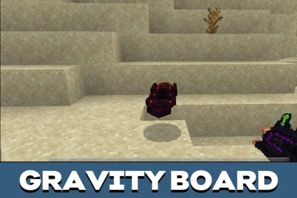 Gravity Board from Future Boards Mod for Minecraft PE