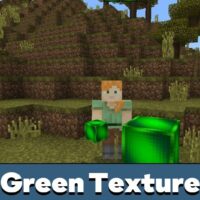Green Texture Pack for Minecraft PE