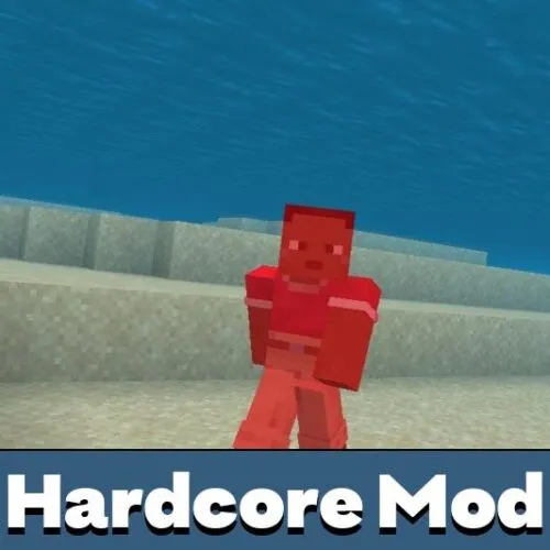 Hardcore Mod for Minecraft PE