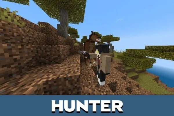 Hunter from Werewolves Mod for Minecraft PE