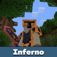 Inferno Weapons Mod for Minecraft PE