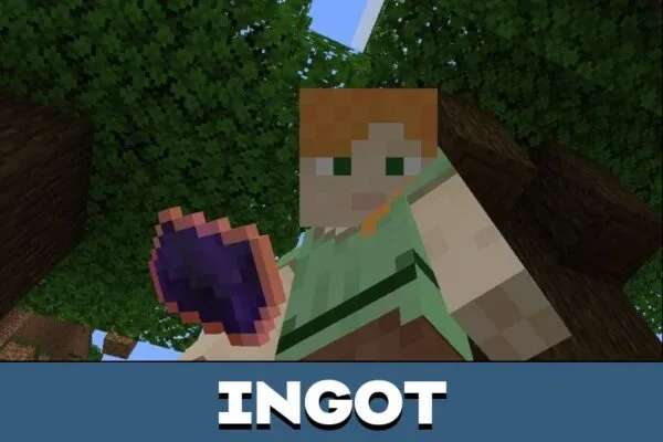 Ingot from Inferno Weapons Mod for Minecraft PE