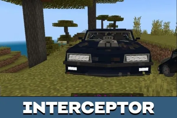 Interceptor from Mad Max Mod for Minecraft PE