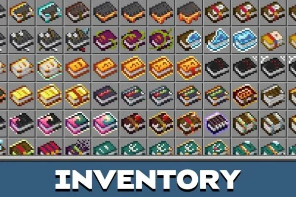 Inventory from Enchantments Texture Pack for Minecraft PE