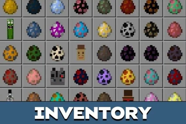 Inventory from Piggy Mod for Minecraft PE