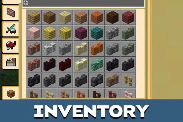 Inventory from Yugioh Texture Pack for Minecraft PE