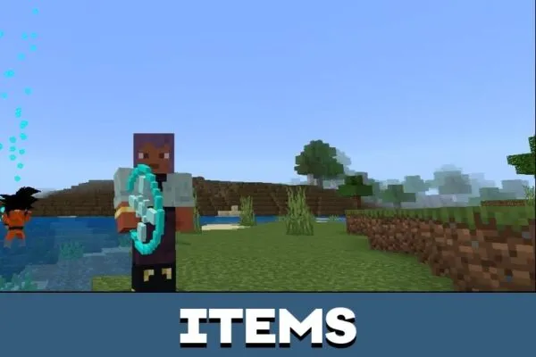 Items from Goku Mod for Minecraft PE