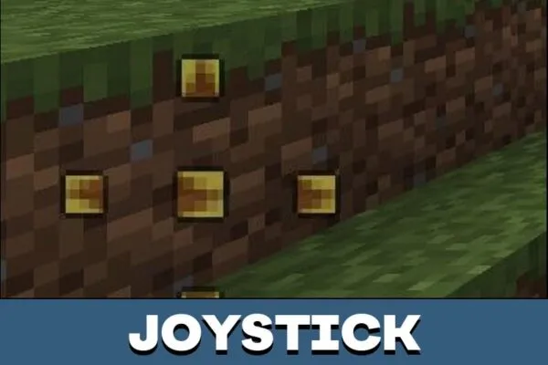 Joystick from Glided Blackstone Texture Pack for Minecraft PE