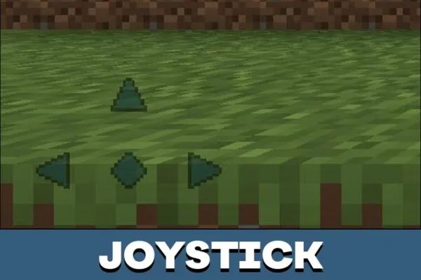 Joystick from Petrol Texture Pack for Minecraft PE