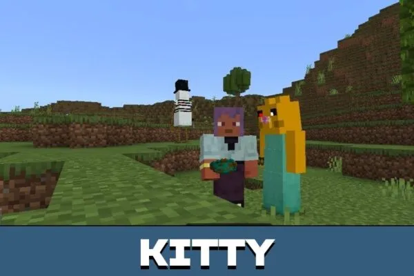 Kitty from Piggy Mod for Minecraft PE