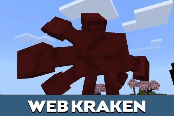 Web Kraken from Trevors Giant Mod for Minecraft PE