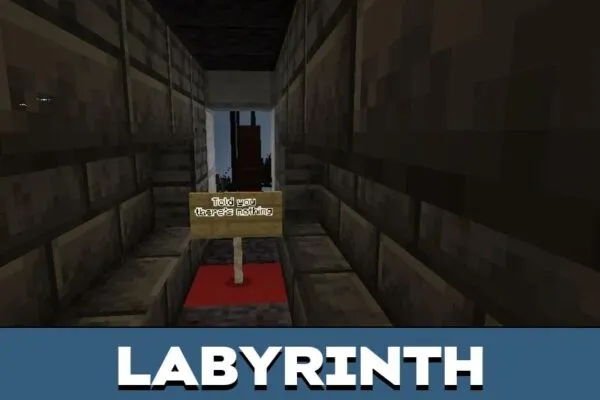 Labyrinth from Poppy Playtime 2 Map for Minecraft PE