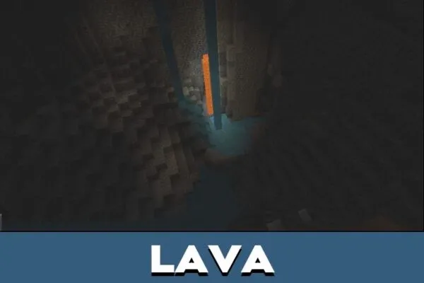 Lava from Light Texture Pack for Minecraft PE