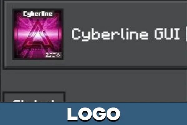 Logo from Cyberline GUI Texture Pack for Minecraft PE