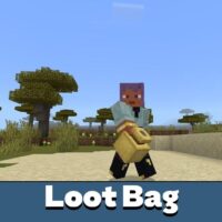 Loot Bag Mod for Minecraft PE