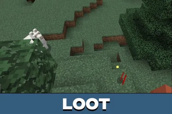 Loot from Pig Mod for Minecraft PE