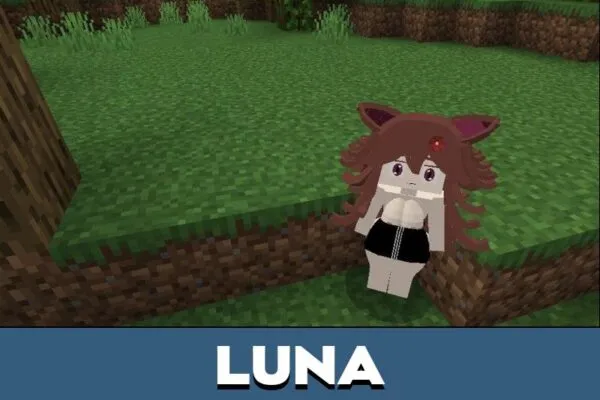 Luna from Bia Mod for Minecraft PE