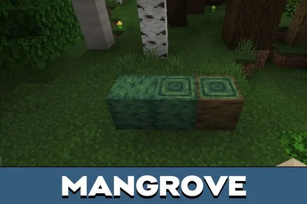 Mangrove from Green Texture Pack for Minecraft PE