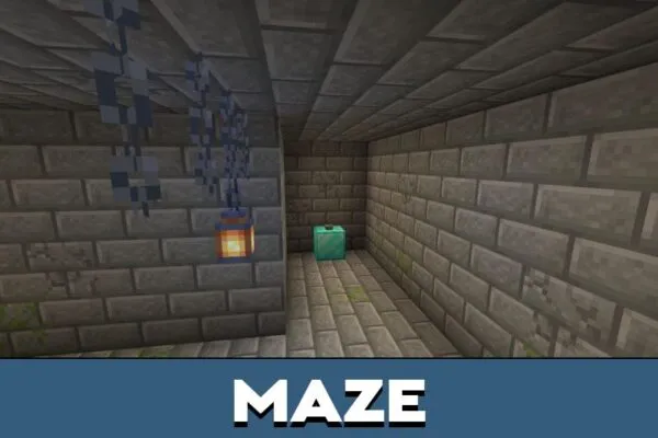 Maze from Duo Minigame Map for Minecraft PE