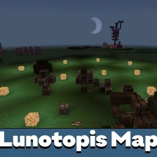 Mission to Lunotopis Map for Minecraft PE